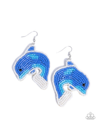 Dynamic Dolphin - Blue - Summer Party Pack 2025 Exclusive - Paparazzi Accessories