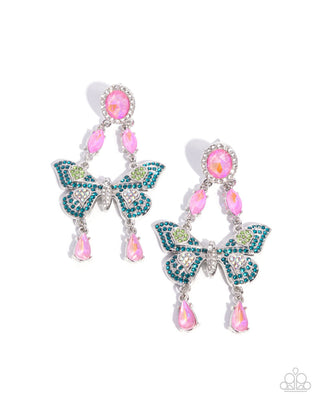 Fluttering Finish - Multi - Summer Party Pack 2025 Exclusive - Paparazzi Accessories