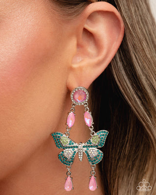 Fluttering Finish - Multi - Summer Party Pack 2025 Exclusive - Paparazzi Accessories