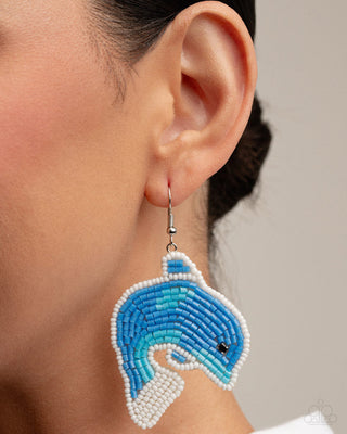 Dynamic Dolphin - Blue - Summer Party Pack 2025 Exclusive - Paparazzi Accessories