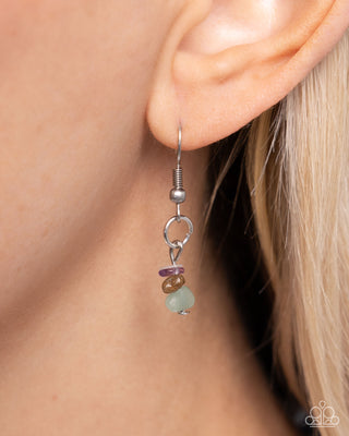 Chiseled Charm - Multi - Stone Necklace