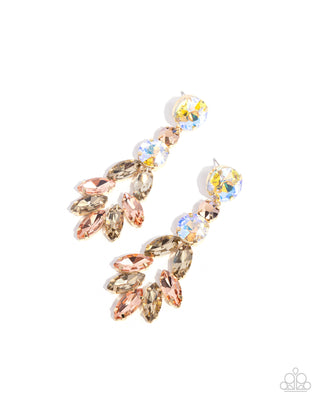 Cascading Cache - Gold - Earrings