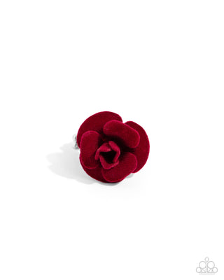 Relaxed Rosette - Red Velvet