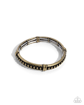 Studded Surprise - Brass