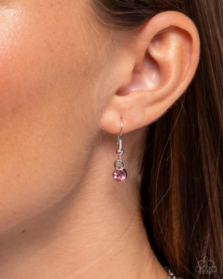 Valentine's Day Decadence - Pink Necklace