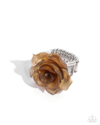 Floral Intentions - Brown - Ring