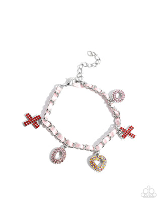 Complete Look - Courting Change Bracelet & XOXO Stream Earrings - Multi Set