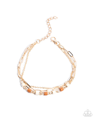 Complete Look - Blending In Necklace & Badlands Blend Bracelet - Brown Set