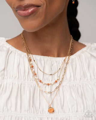 Complete Look - Blending In Necklace & Badlands Blend Bracelet - Brown Set