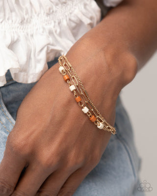 Complete Look - Blending In Necklace & Badlands Blend Bracelet - Brown Set