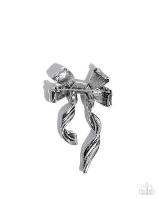 Bow Bonanza - Silver - Brooch
