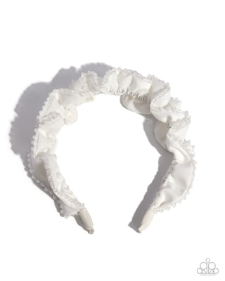 Beaded Broadcast - White