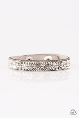 Babe Bling Silver Paparazzi Bracelet