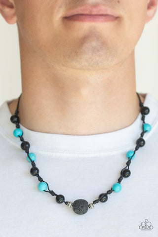 Desert Guide Blue Paparazzi Necklace