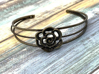 Rosy Repose Brass Paparazzi Bracelet