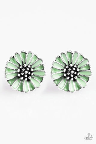 Whimsical Wisteria Green Paparazzi Earrings