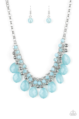 Trending Tropicana Blue Paparazzi Necklace