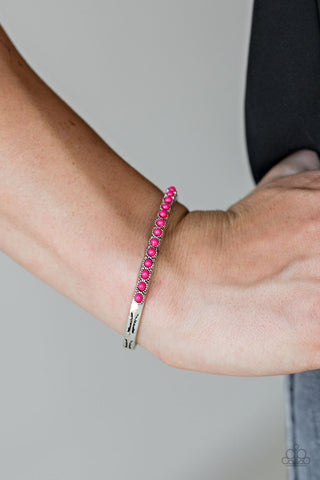 New Age Traveler Pink Paparazzi Bracelet