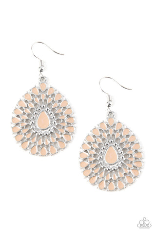 City Chateau Brown Paparazzi Earrings