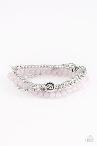Blooming Buttercups Silver Paparazzi Bracelet