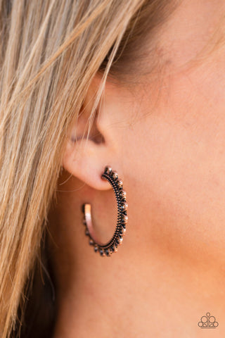Bohemian Bliss Copper Paparazzi Earrings