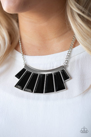 Glamour Goddess Black Paparazzi Necklace