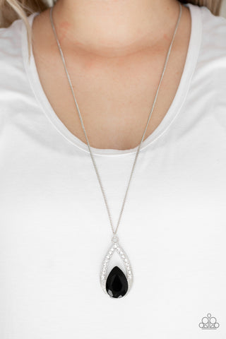Notorious Noble Black Paparazzi Necklace