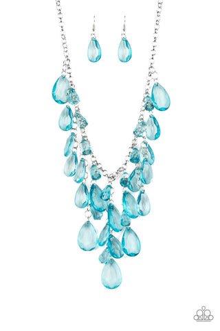 Irresistible Iridescence Blue Paparazzi Necklace