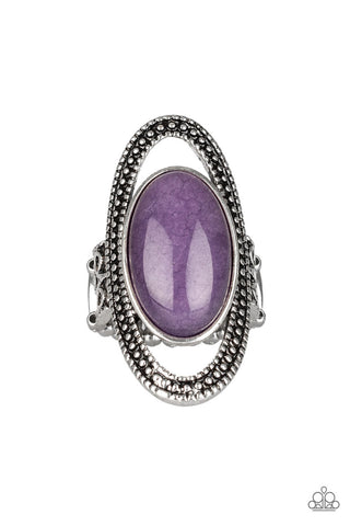 Western Royalty Purple Paparazzi Ring