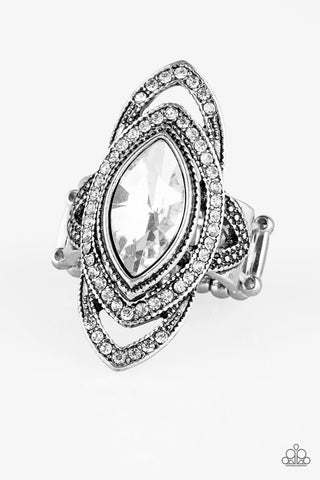 Hot off the EMPRESS White Paparazzi Ring