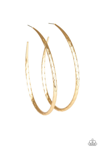 Fleek All Week Gold Paparazzi Earrings