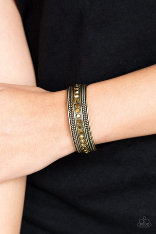 Empress Etiquette Brass Paparazzi Bracelet