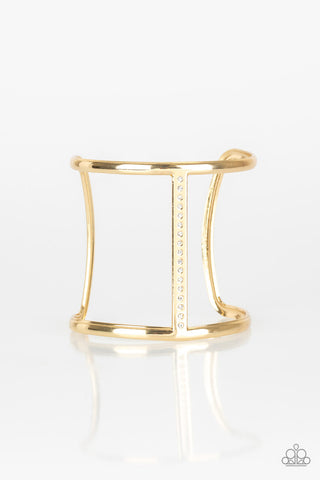 Diamond Deity Gold Paparazzi Bracelet