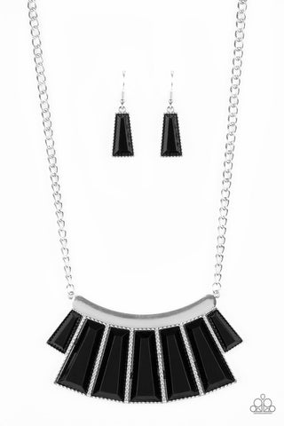 Glamour Goddess Black Paparazzi Necklace