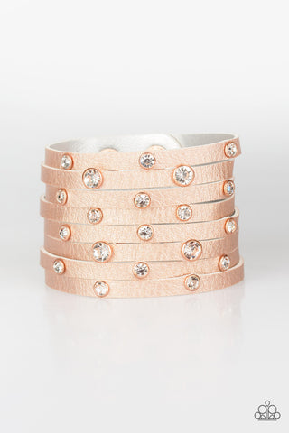 Go Getter Glamorous Copper Paparazzi Bracelet