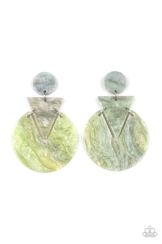 Head Under WATERCOLORS Multi Paparazzi Earrings