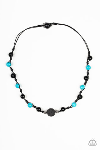 Desert Guide Blue Paparazzi Necklace