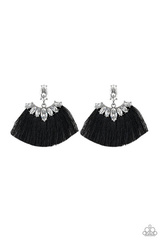 Formal Flair Black Paparazzi Earrings