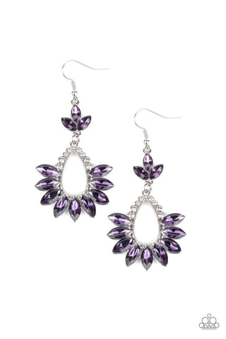 Extra Exquisite Purple Paparazzi Earrings