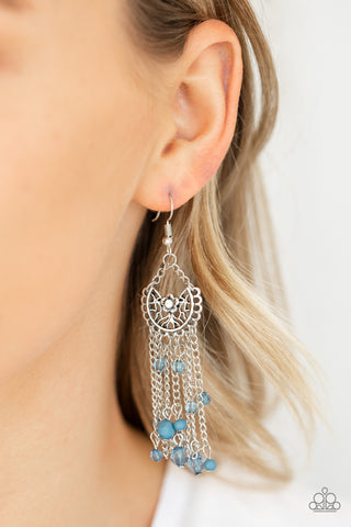 Daisy Daydream Blue Paparazzi Earrings