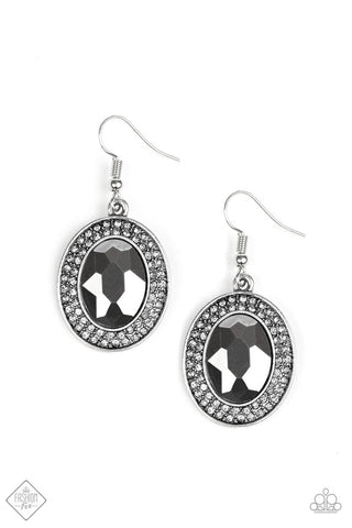 Rebel Highness Silver Paparazzi Earrings - September 2019 Magnificent Musings