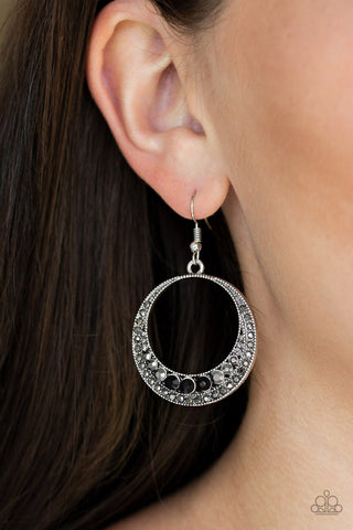 Demanding Dazzle Multi Paparazzi Earrings