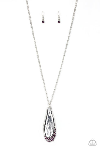 Metro Storm Purple Paparazzi Necklace
