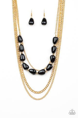 Trend Status Gold Paparazzi Necklace