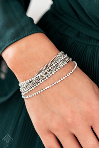 SLEEK After SLEEK White Paparazzi Bracelet