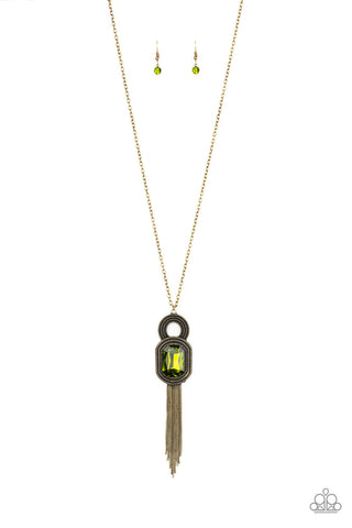 A Good TALISMAN Is Hard to Find Green Paparazzi Necklace