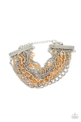 Metallic Horizon Multi Paparazzi Bracelet