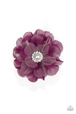 Bayou Blooms Purple Paparazzi Hair Clip