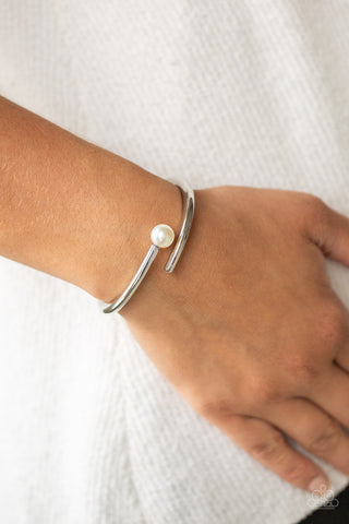 Industrial Impact White Paparazzi Bracelet