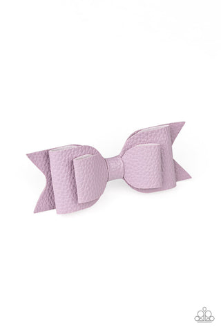 BOW Wow Wow Purple Paparazzi Hair Bow